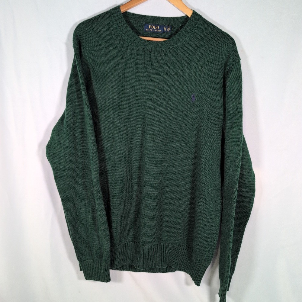 Vintage 90s Polo Ralph Lauren Cotton Sweater Men's Size XL